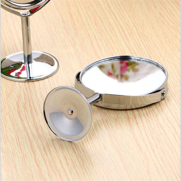 Metal Double-Sided Makeup Mirror