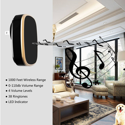 Smart Electronic Waterproof Doorbell With Remote Control