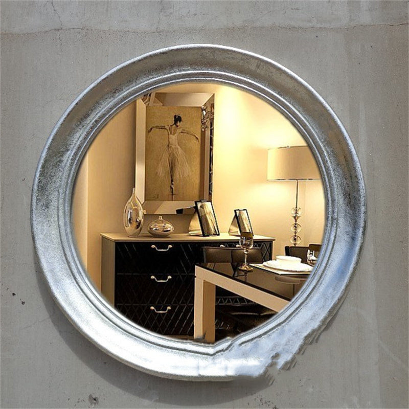 Modern Decorative Round Entrance Makeup Mirror