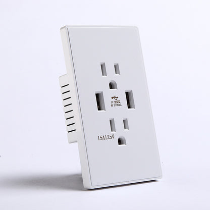 US Standard With USB Socket Panel