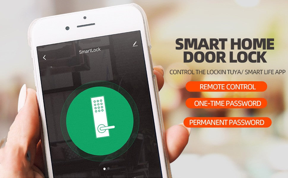 Smart Door Lock With Fingerprint Password